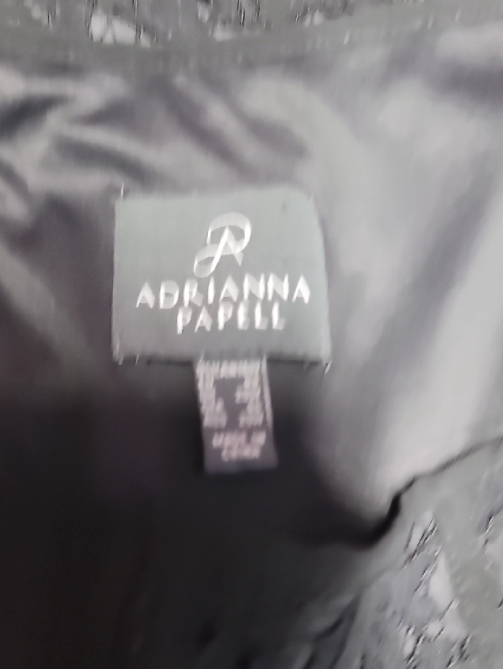 Adrianna Papell Black Lace Midi Dress - Picture 3 of 3